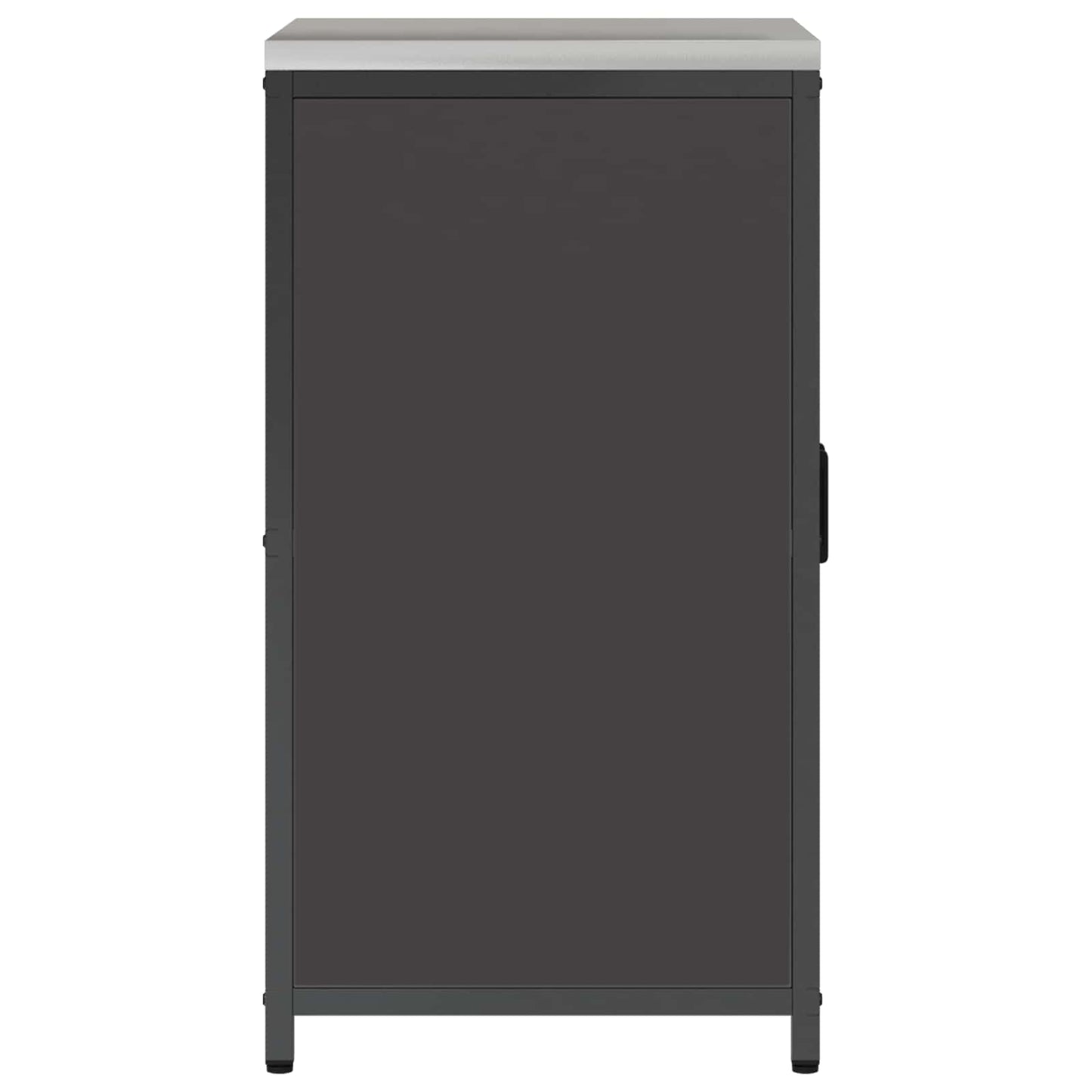 Kitchen Storage HATTEM Black 60 x 50 x 92 cm Steel