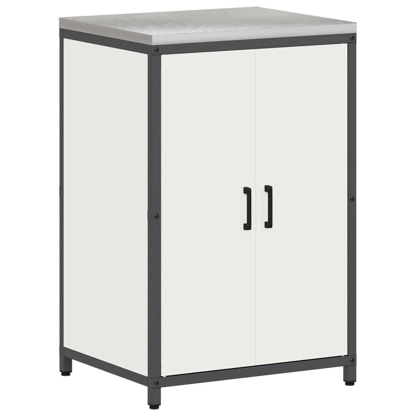 Kitchen Storage HATTEM White 60 x 50 x 92 cm Steel