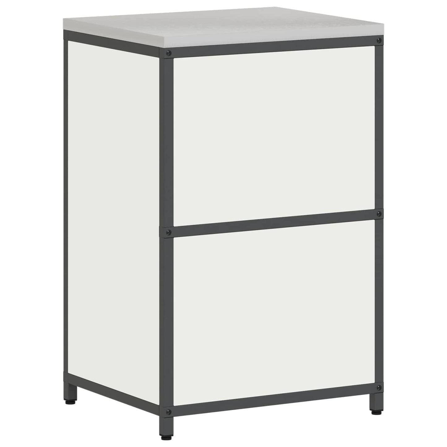 Kitchen Storage HATTEM White 60 x 50 x 92 cm Steel