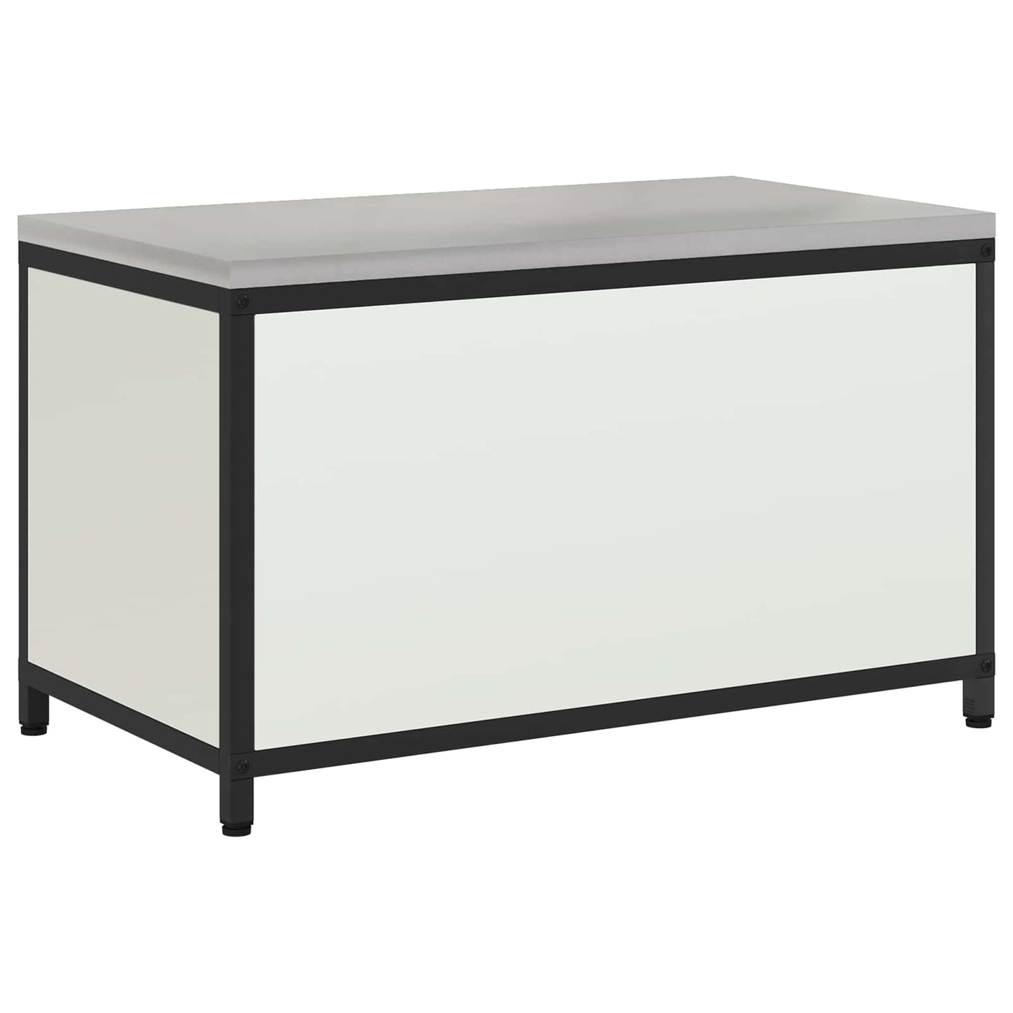 Kitchen Storage HATTEM White 90 x 50 x 53 cm Steel