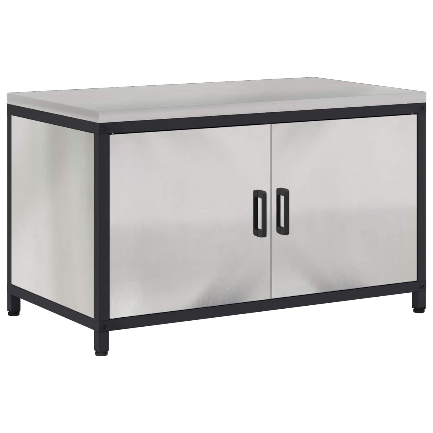 Kitchen Storage HATTEM Silver 90 x 50 x 53 cm Steel