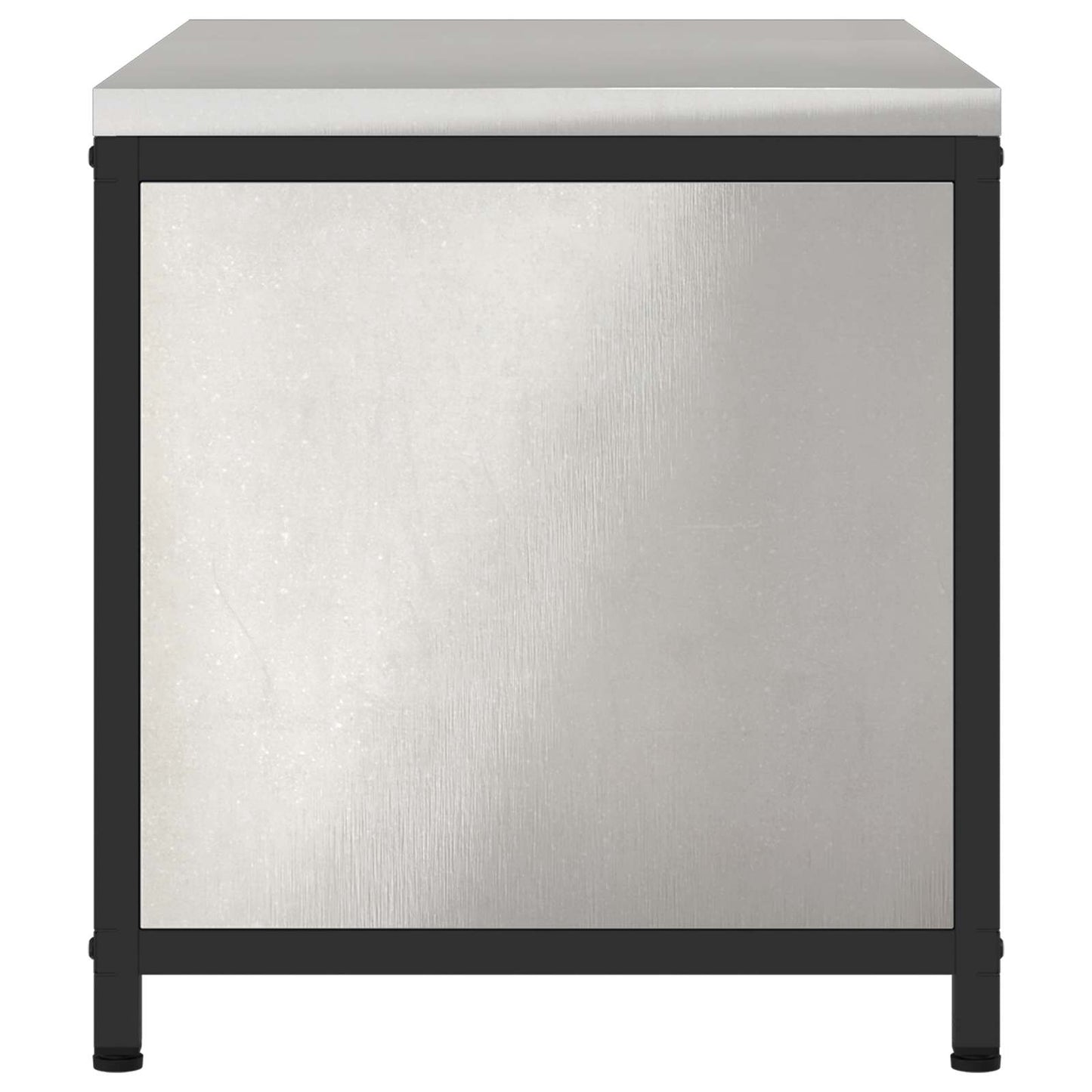 Kitchen Storage HATTEM Silver 90 x 50 x 53 cm Steel