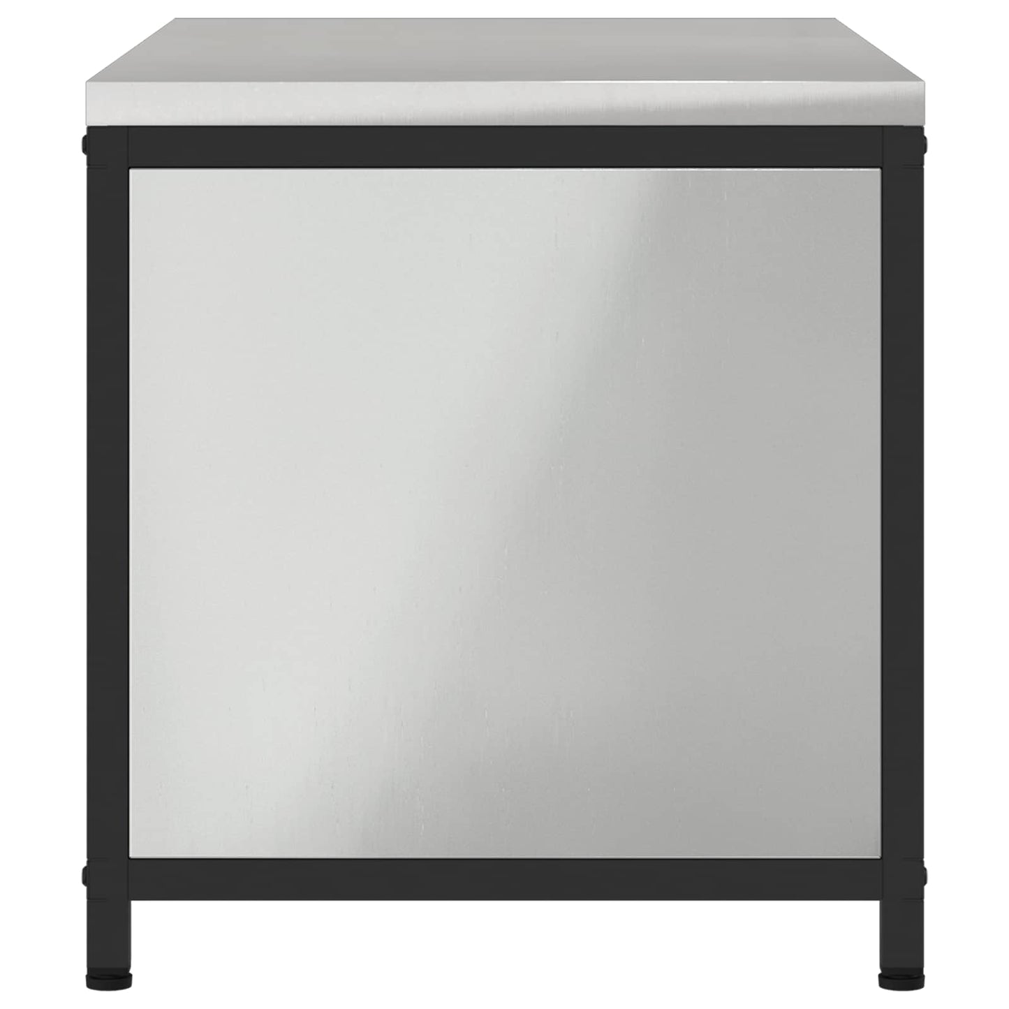 Kitchen Storage HATTEM Silver 90 x 50 x 53 cm Steel