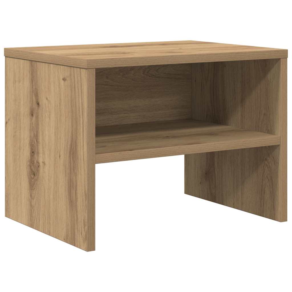 Bedside Cabinet Artisan oak 40 x 40 x 30 cm Engineered Wood
