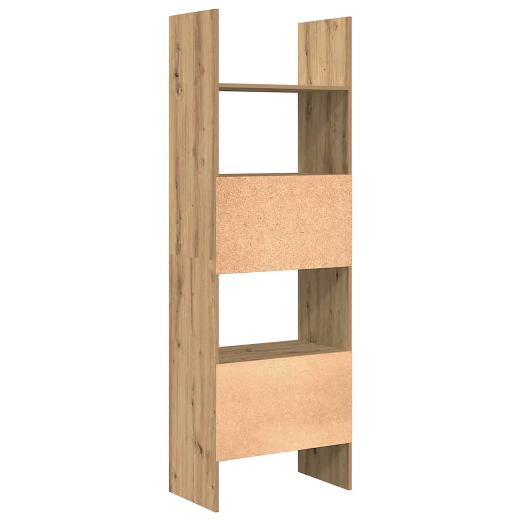 Book Cabinet 5-Tier 60 x 35 x 180 cm Engineered Wood