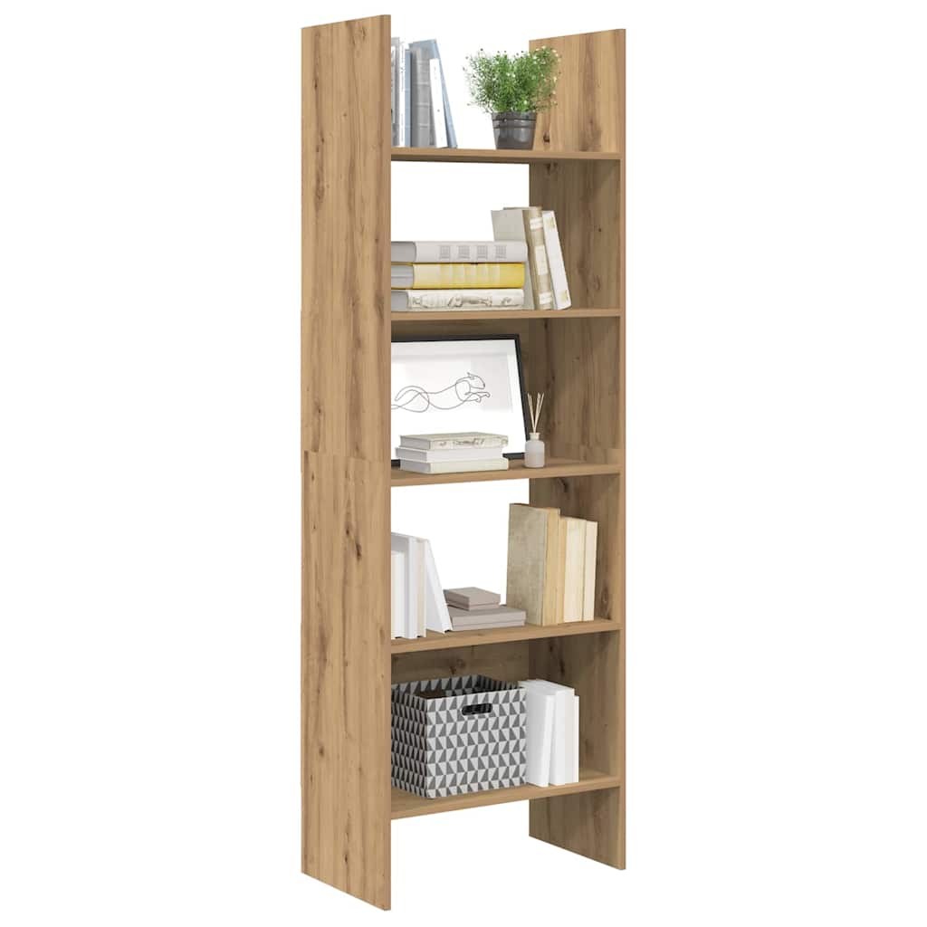 Book Cabinet 5-Tier 60 x 35 x 180 cm Engineered Wood