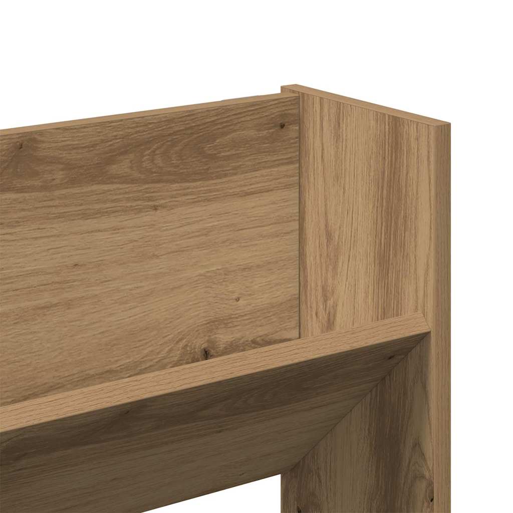 Shoe Cabinet 2 pcs Artisan Oak 81 x 18 x 60 cm Engineered Wood