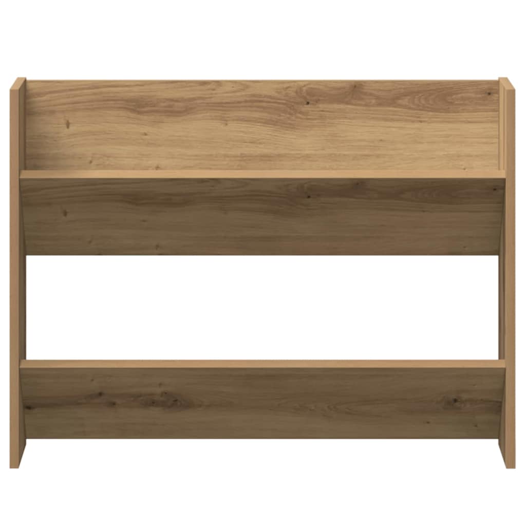 Shoe Cabinet 2 pcs Artisan Oak 81 x 18 x 60 cm Engineered Wood