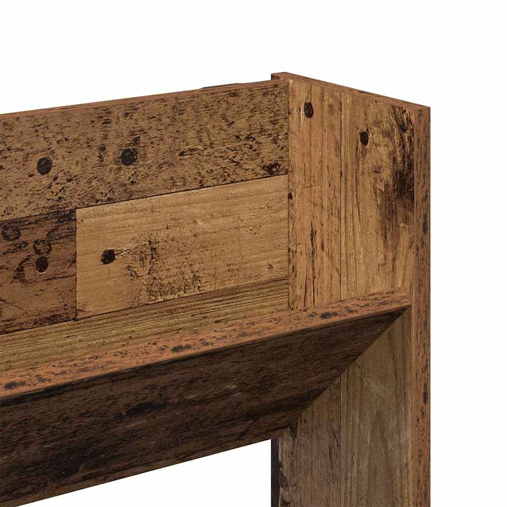Shoe Cabinet 2 pcs Old wood 84 x 18 x 90 cm Engineered Wood