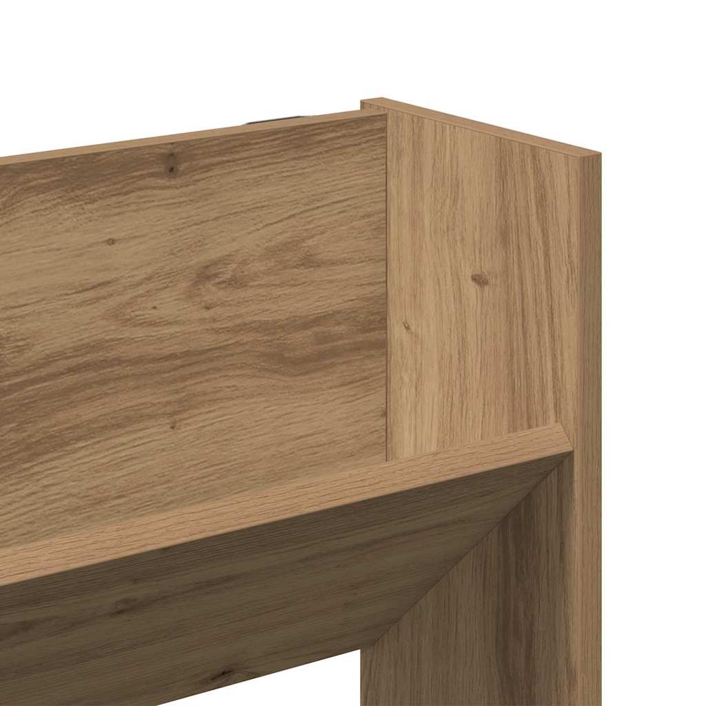 Shoe Cabinet 2 pcs Artisan Oak 85 x 18 x 90 cm Engineered Wood