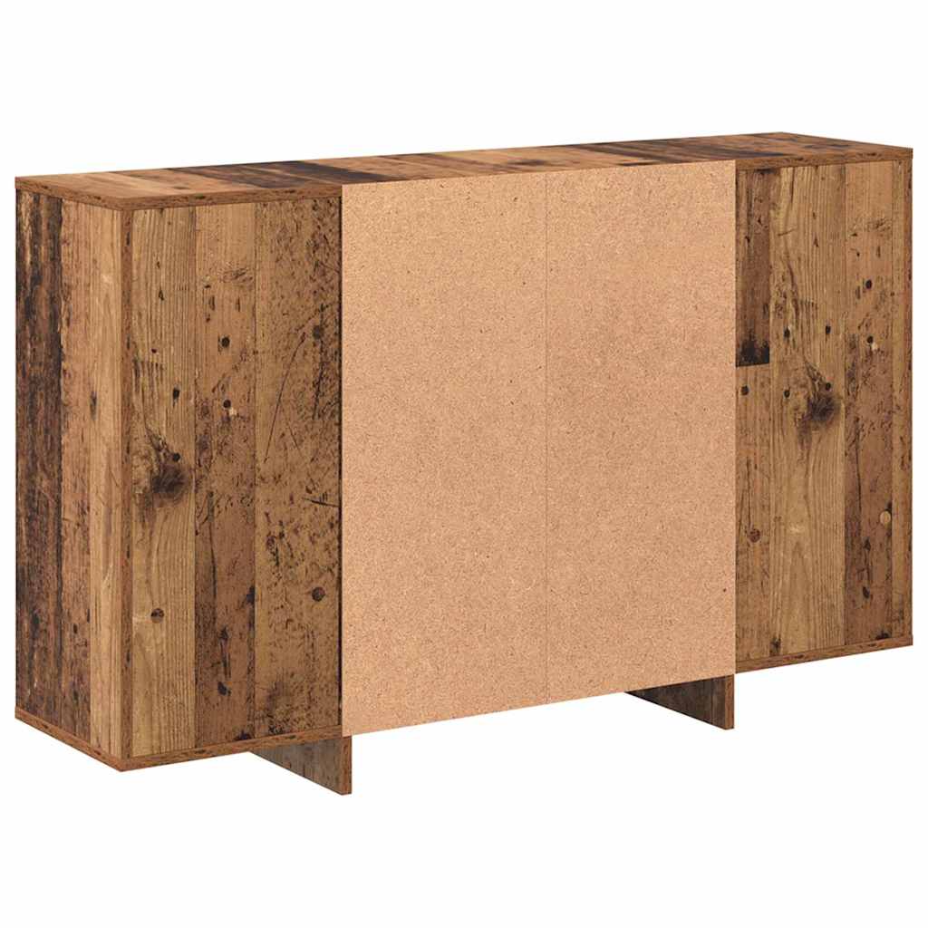 Sideboard Old Wood 120 x 30 x 75 cm Engineered Wood