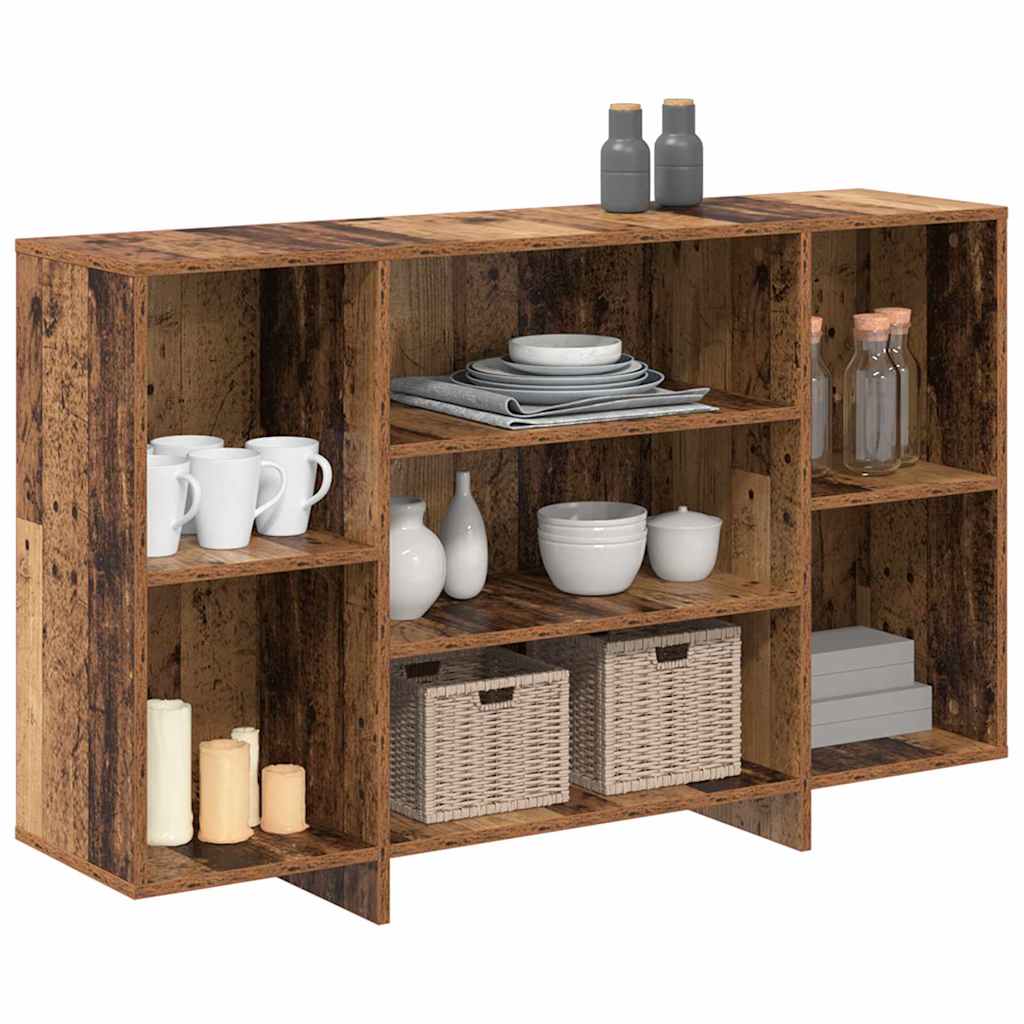 Sideboard Old Wood 120 x 30 x 75 cm Engineered Wood