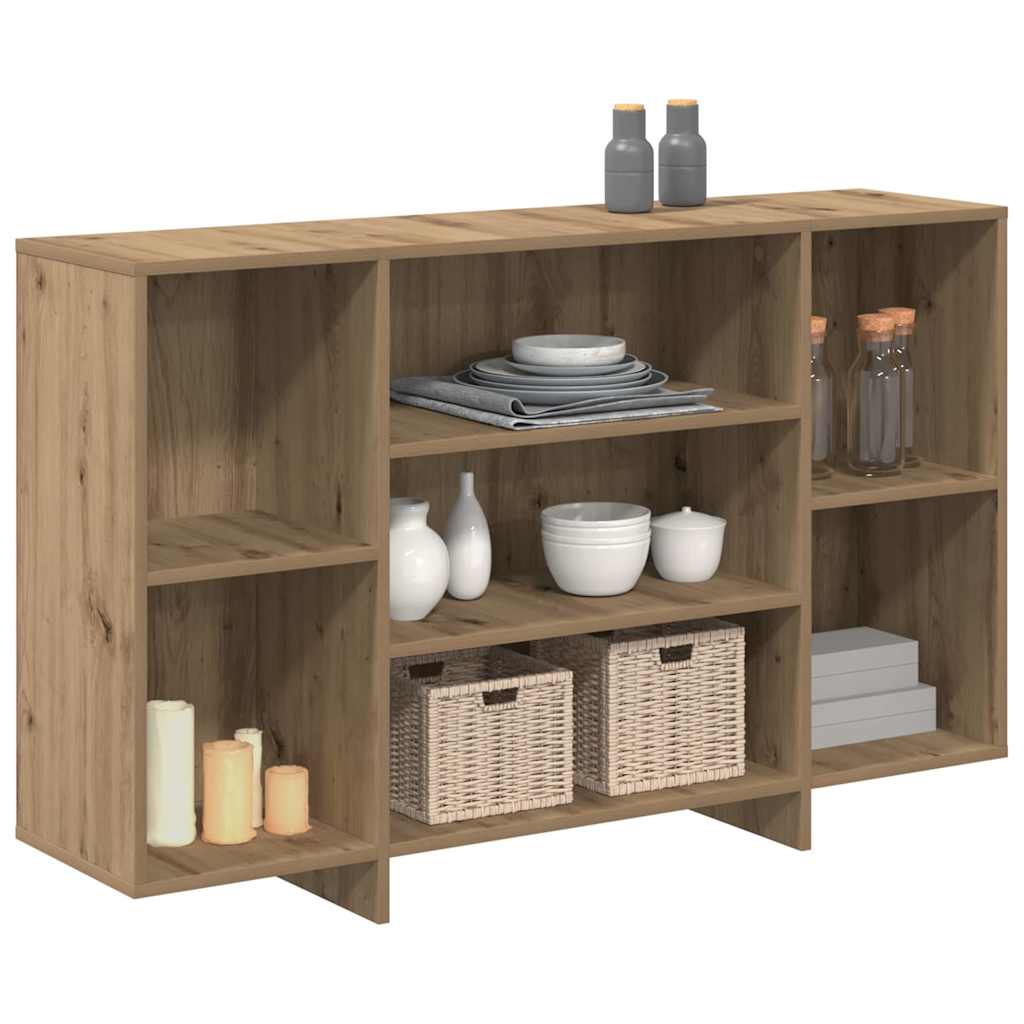 Sideboard Artisan Oak 120 x 30 x 75 cm Engineered Wood