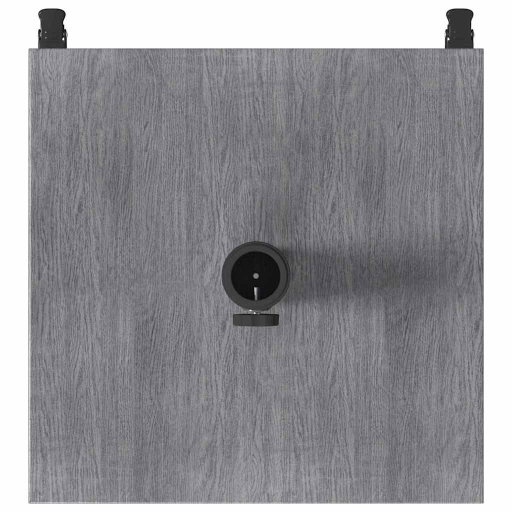 Parasol Base Dark Grey Wood look 45 x 45 x 31.5 cm