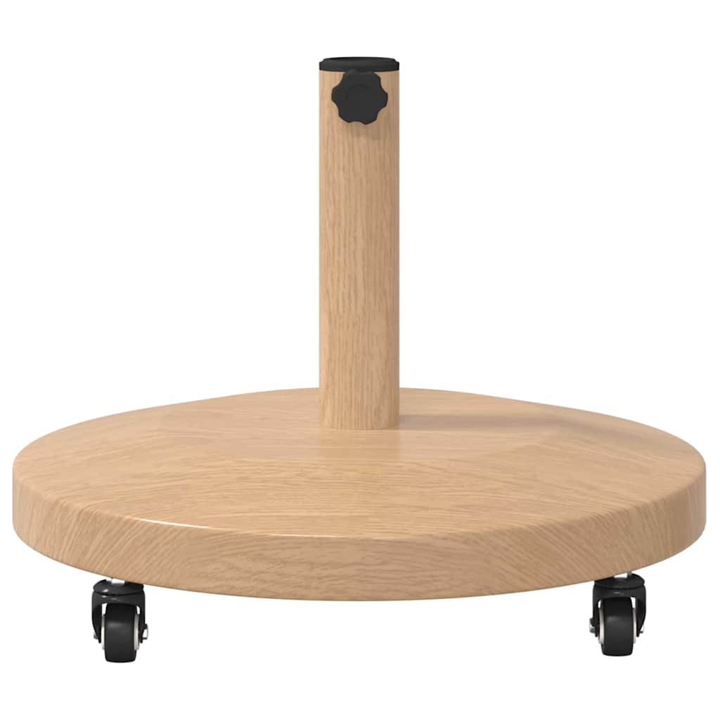 Parasol Base Light Wood 48 x 48 x 32 cm