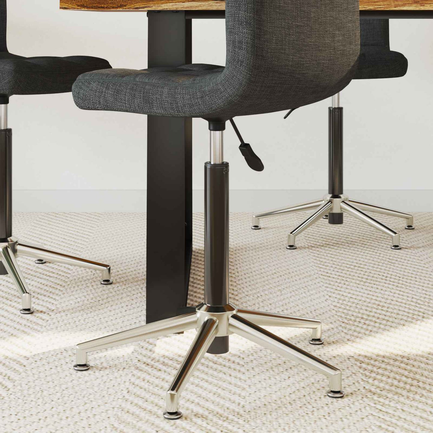Office Chair Gas Cylinder Black 21.5 cm Iron