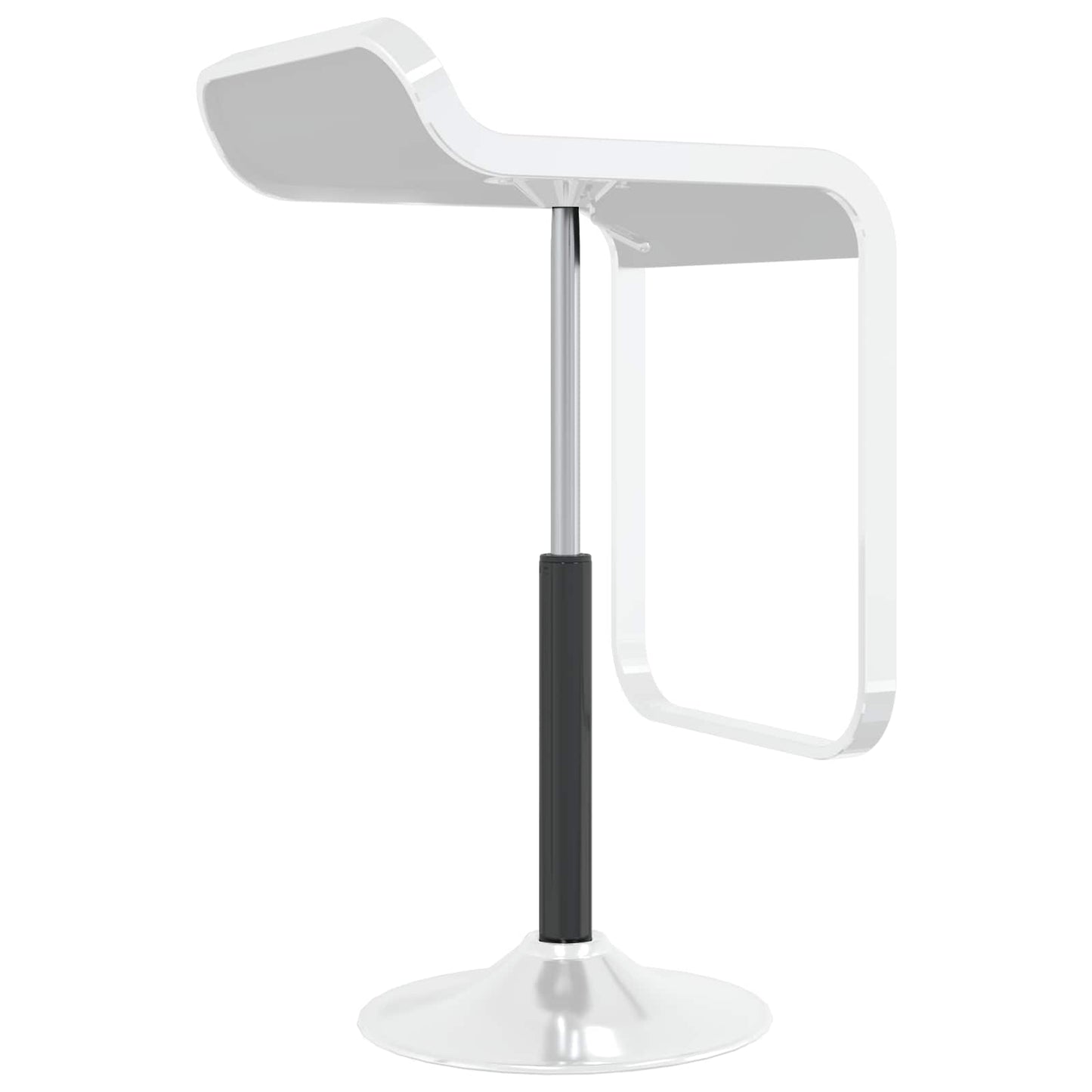 Office Chair Gas Cylinder Black 21.5 cm Iron