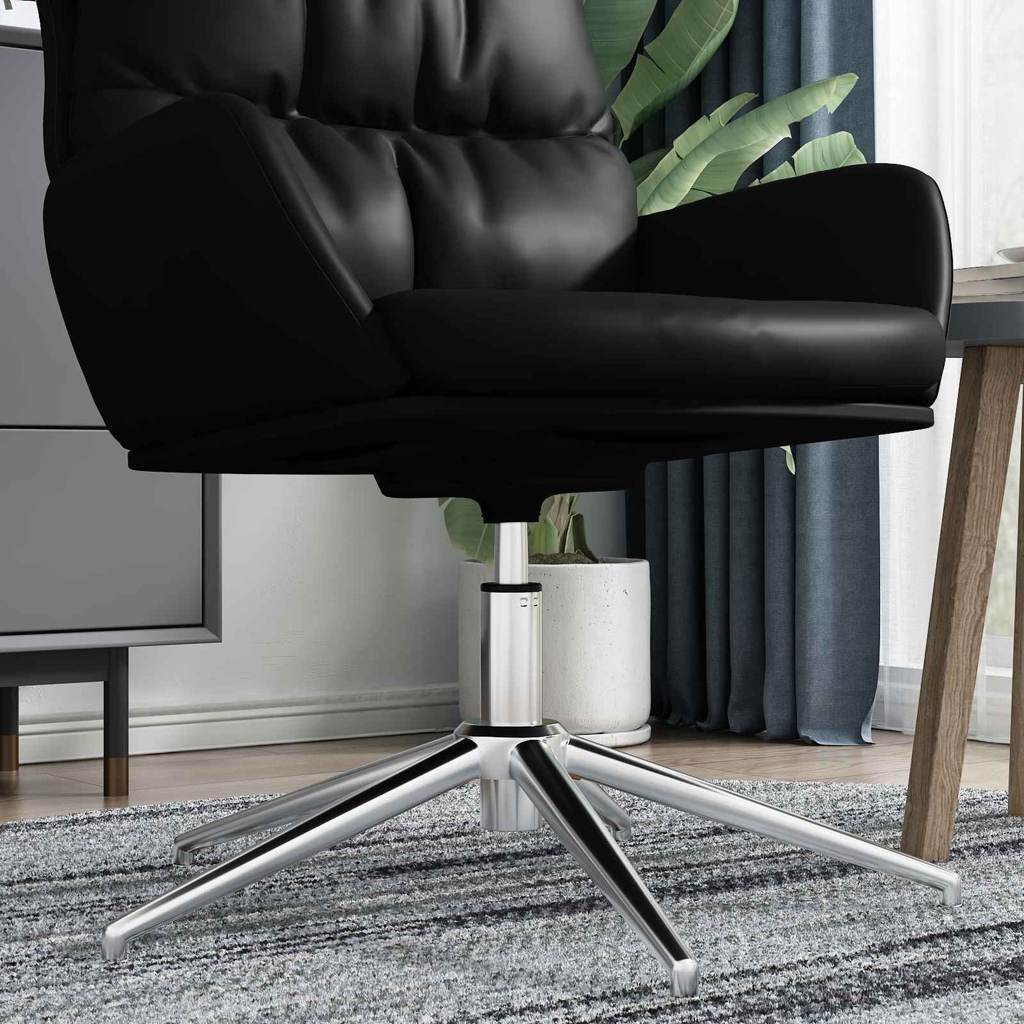 Office Chair Gas Cylinder Chrome 9 cm Iron