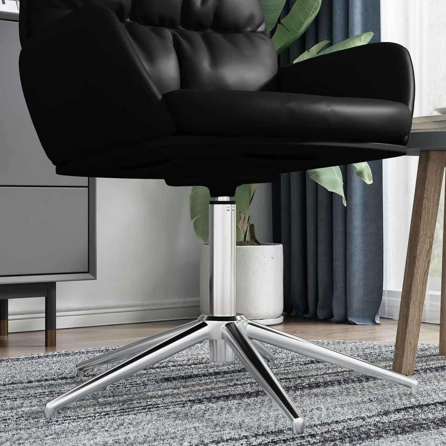 Office Chair Gas Cylinder Chrome 15.5 cm Iron