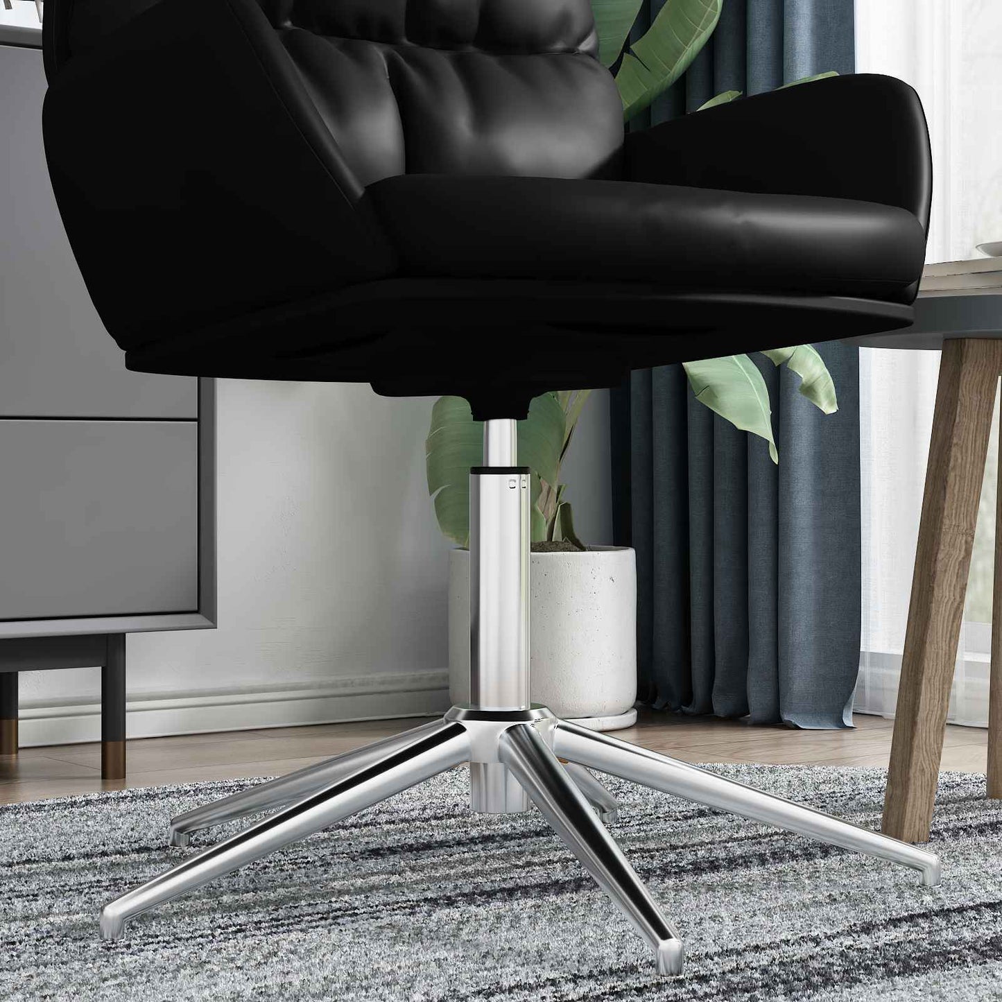 Office Chair Gas Cylinder Chrome 18.5 cm Iron