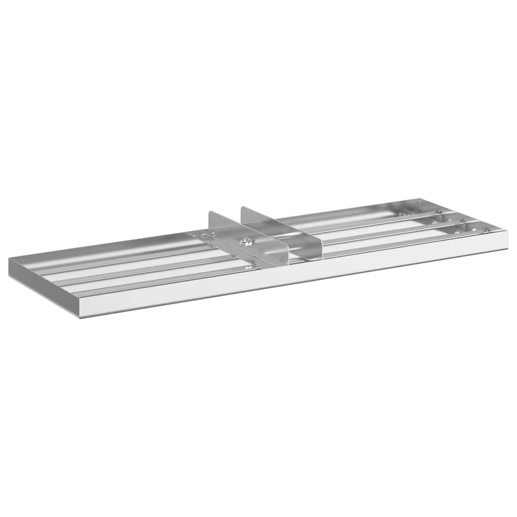 Garden Rake Replacement Head Silver Stainless Steel