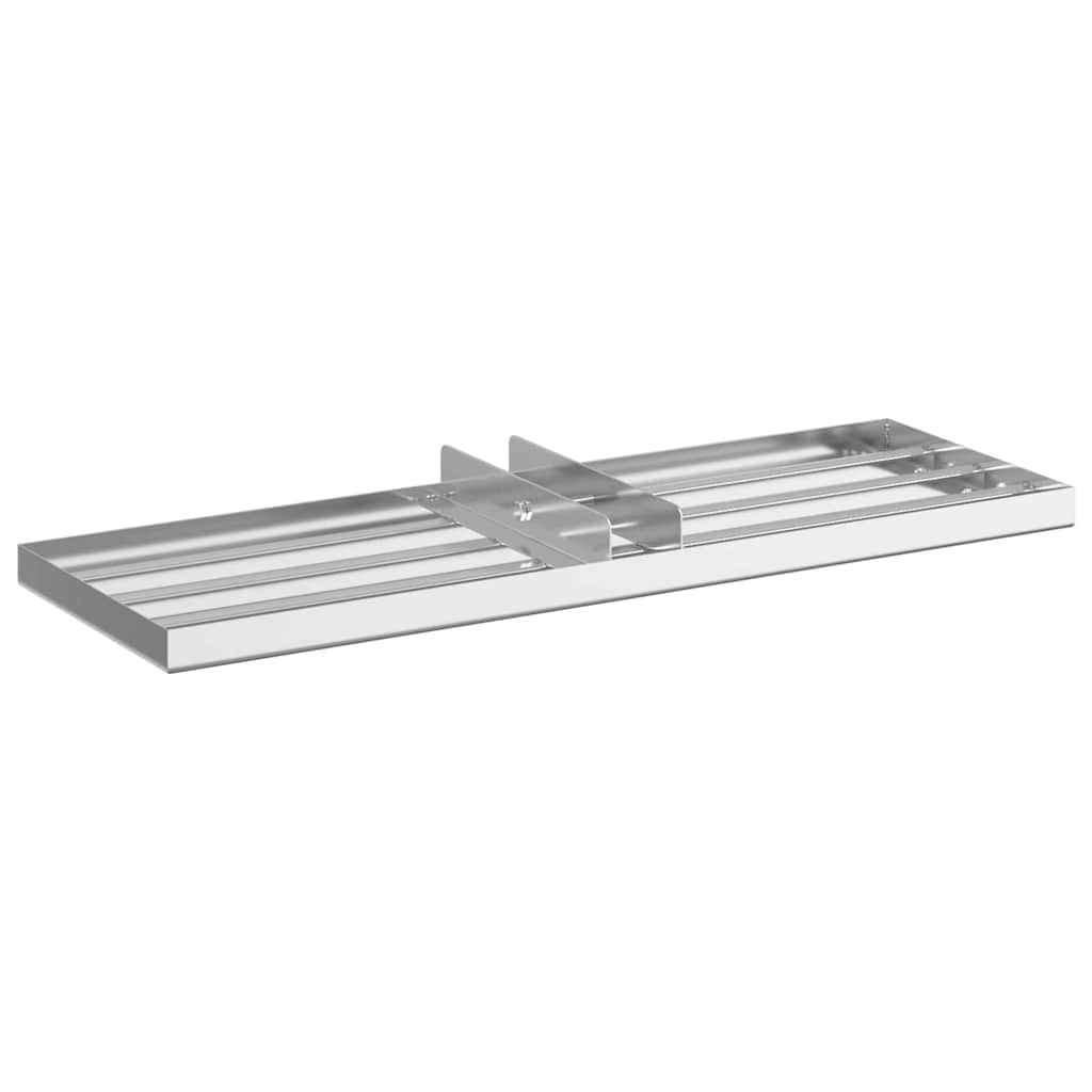 Garden Rake Replacement Head Silver Stainless Steel