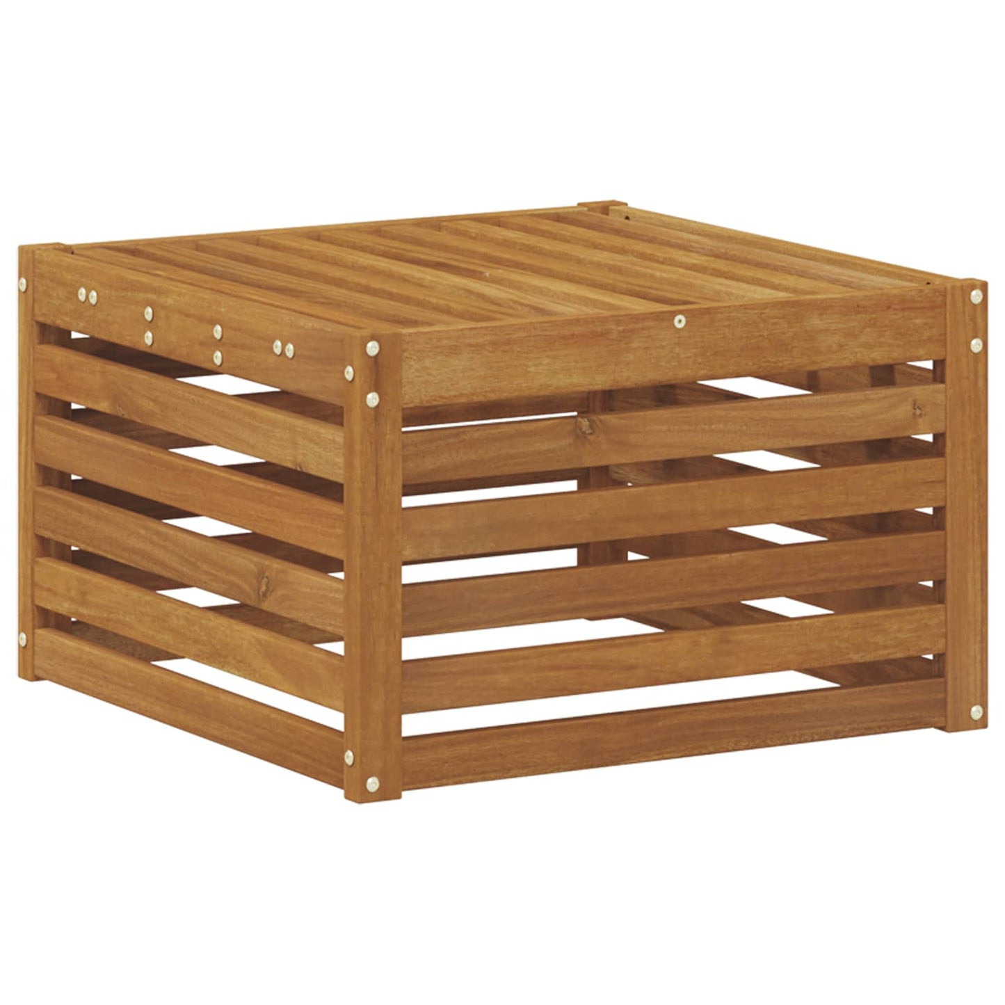 Outdoor Sofa Set 7 pcs Natural Solid Acacia Wood
