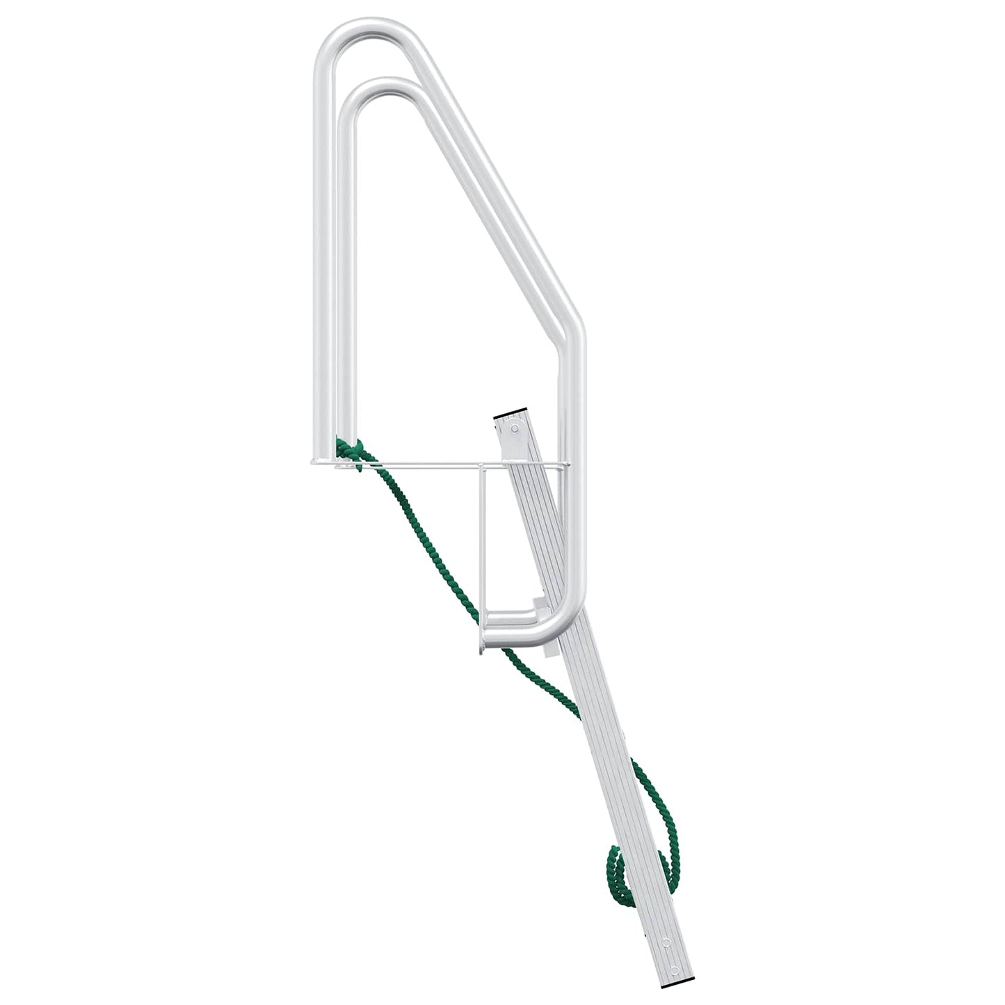 3-Step Dock Ladder Silver 58 x 77 x 144 cm Aluminium