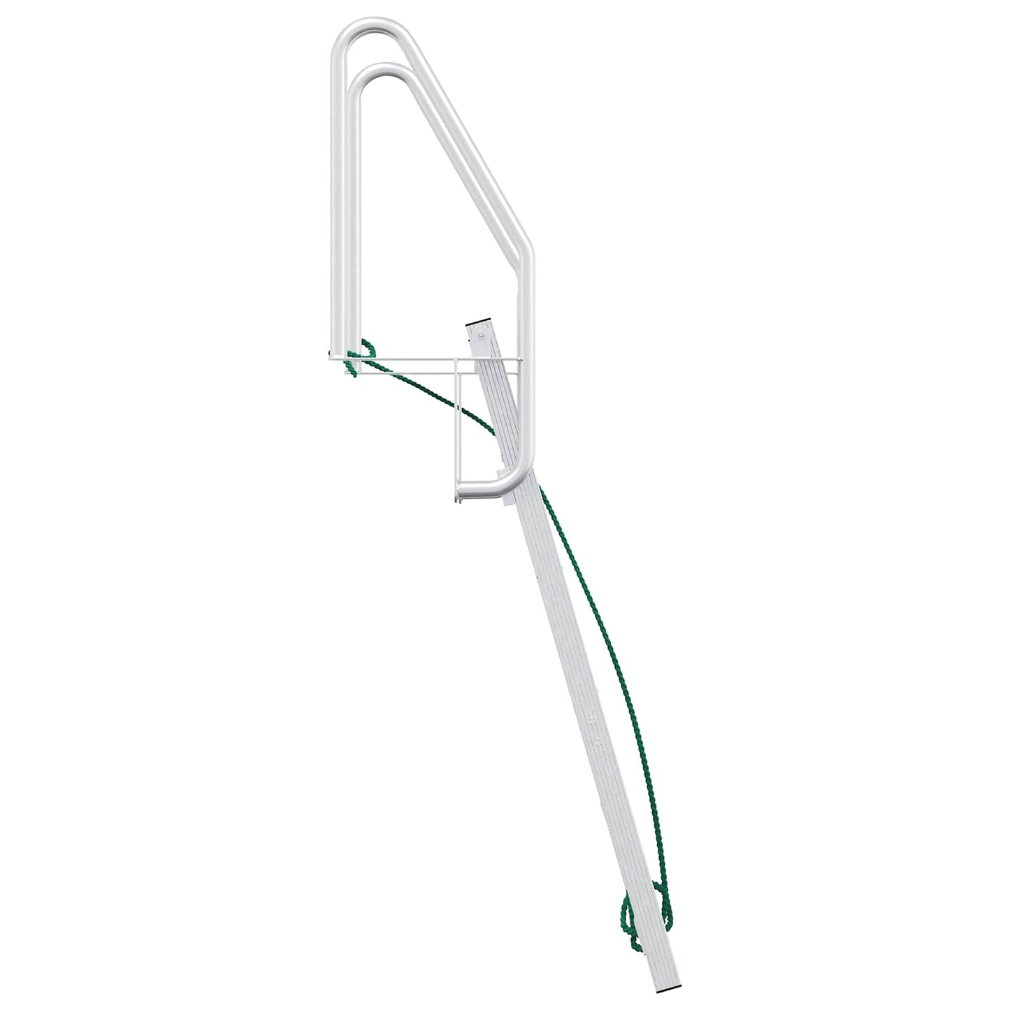 5-Step Dock Ladder Silver 58 x 77 x 191 cm Aluminium