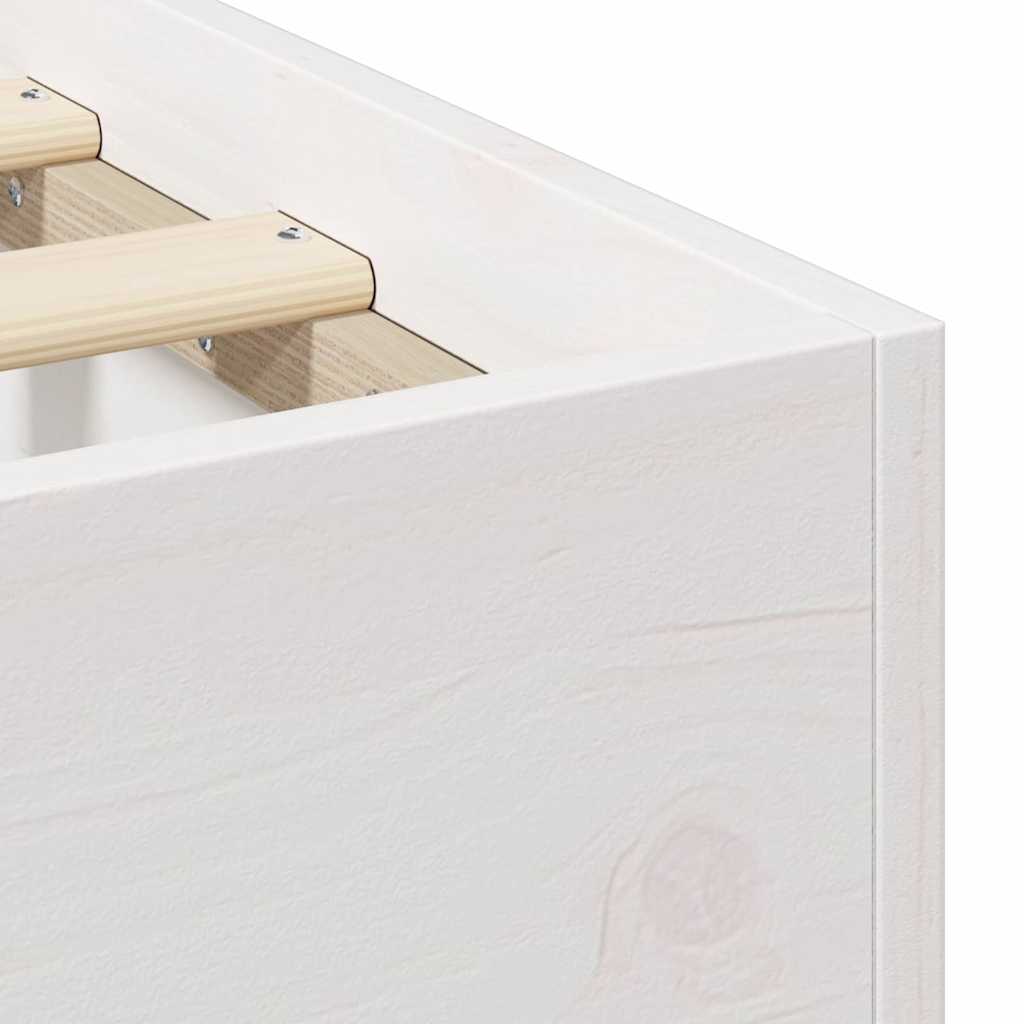 Bed Frame White 160 x 200 cm