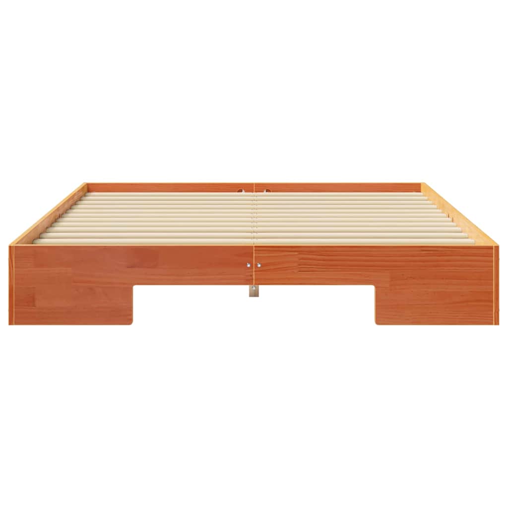 Bed Frame Brown 150 x 200 cm