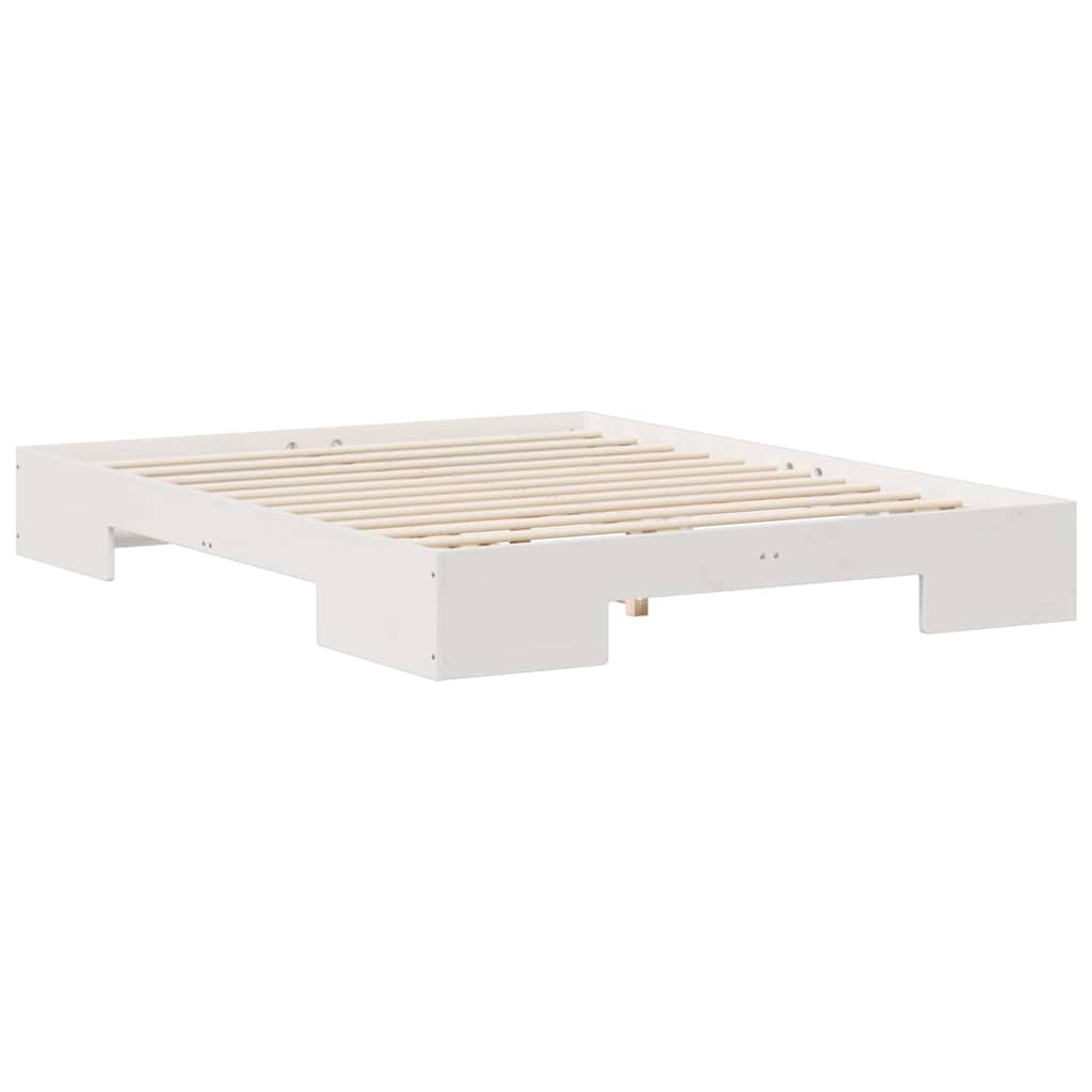 Bed Frame White 140 x 200 cm