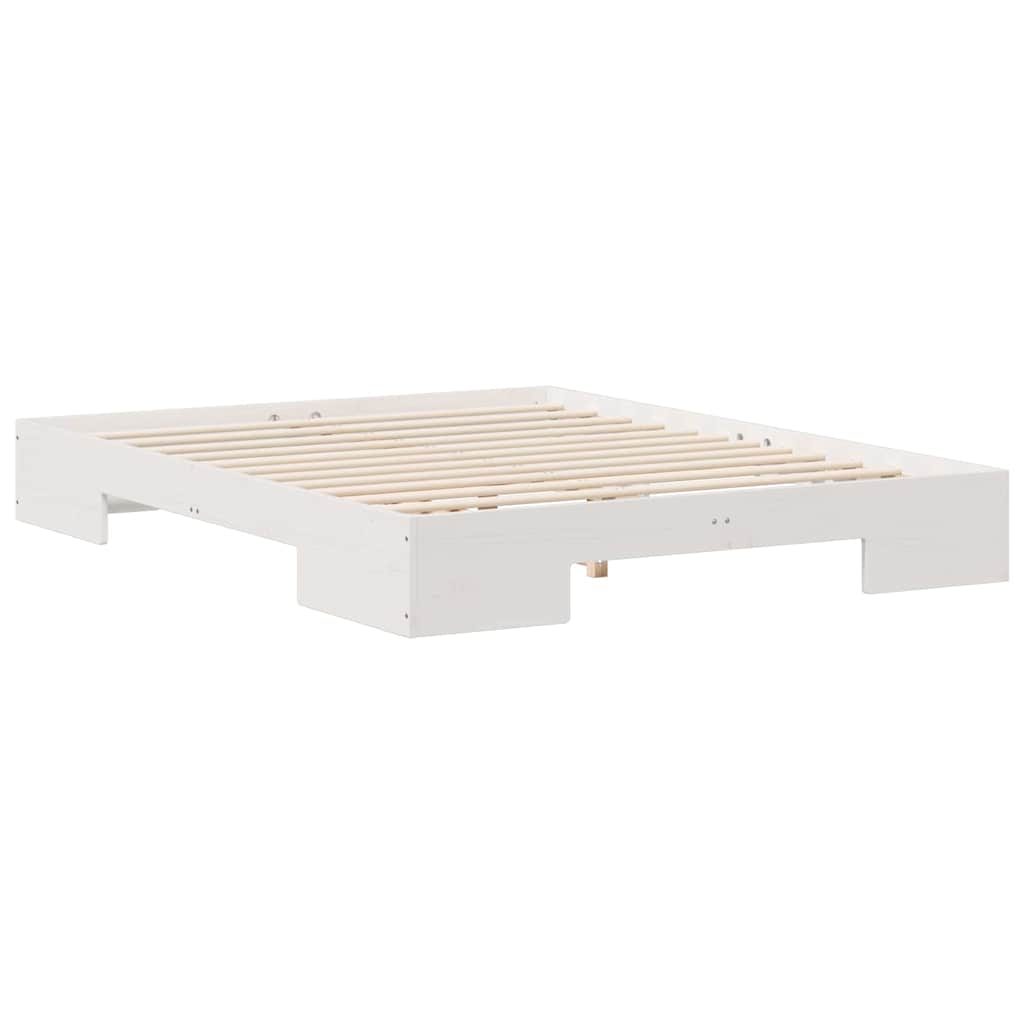 Bed Frame White 140 x 200 cm