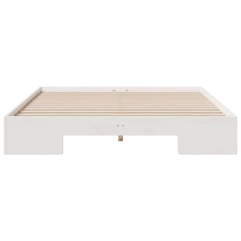 Bed Frame White 140 x 200 cm