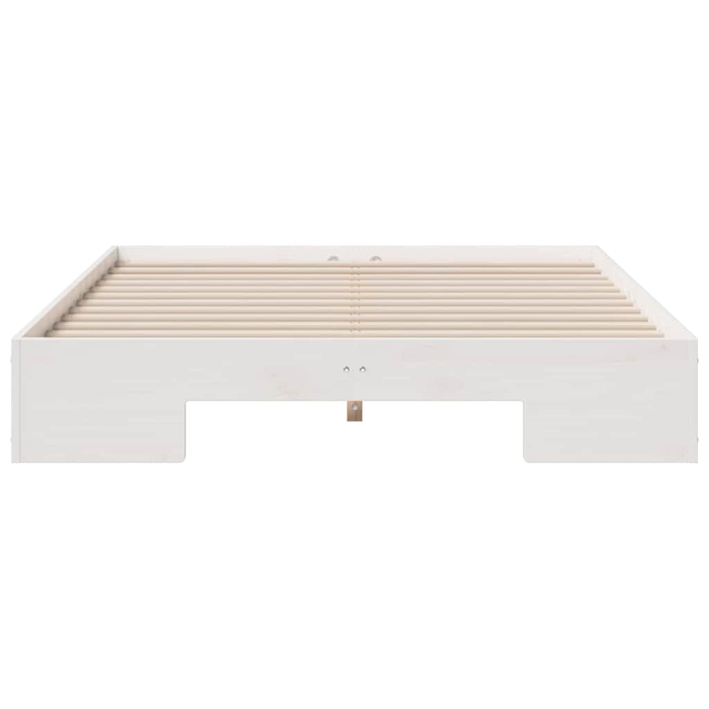 Bed Frame White 135 x 190 cm