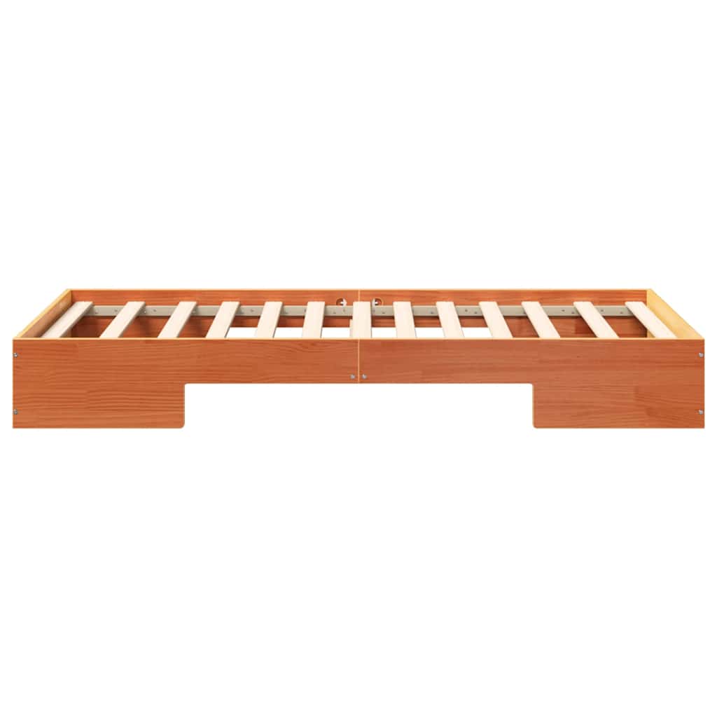 Bed Frame Brown 90 x 200 cm