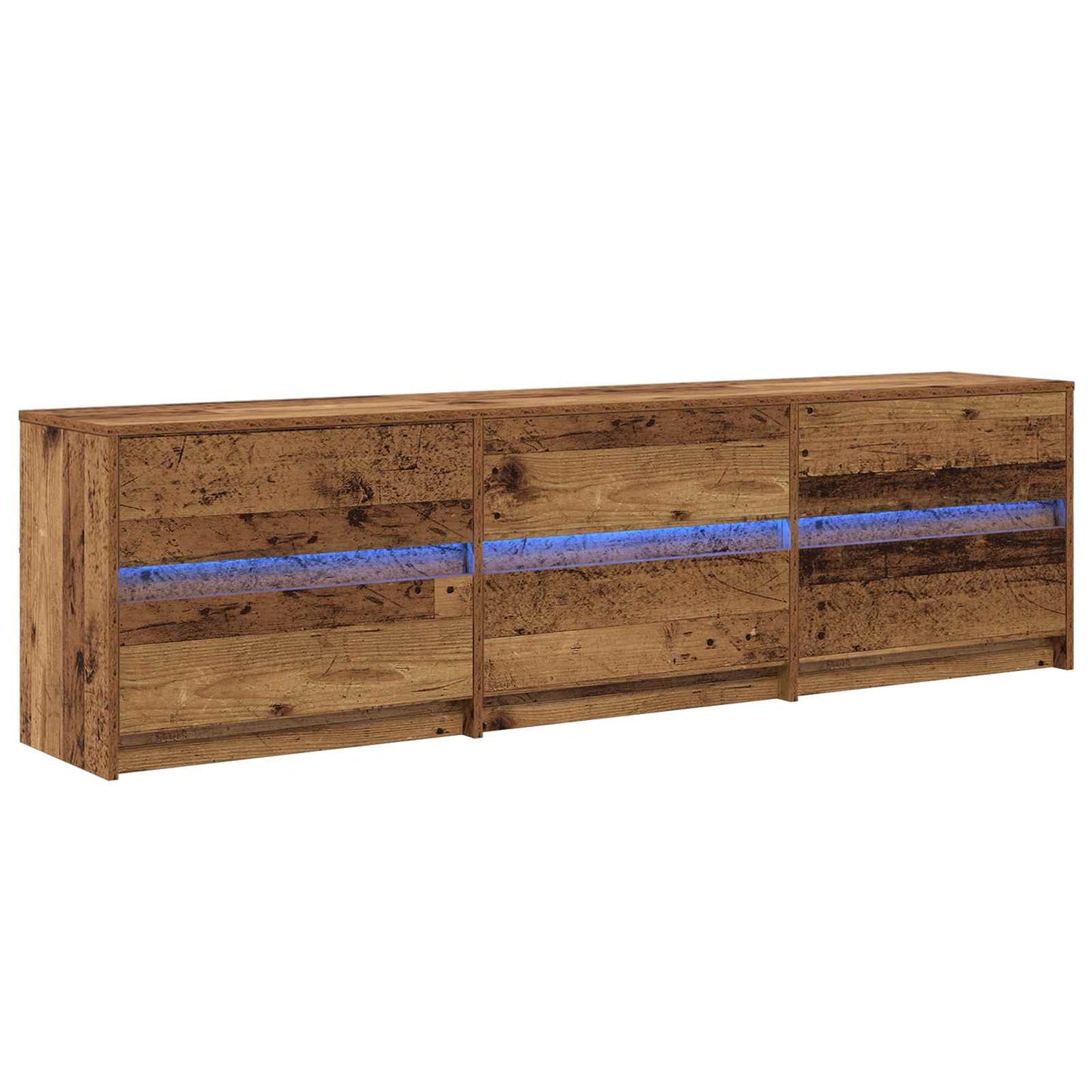 TV Units 180 x 34 x 50 cm Old Wood Engineered Wood
