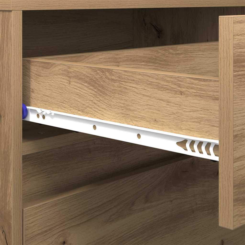 TV Units 2 pcs Artisan Oak 180 x 34 x 50 cm Engineered Wood