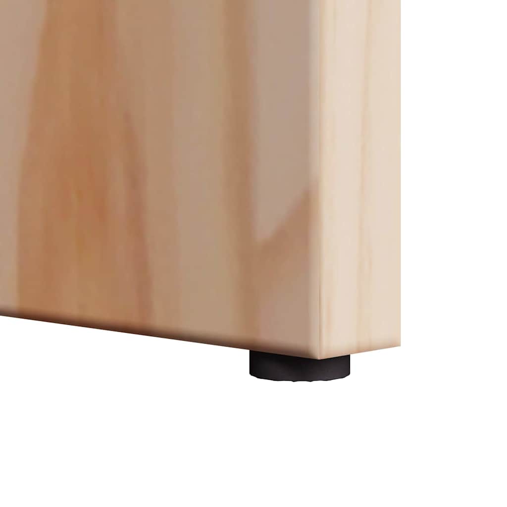 Coffee Table Natural 50 x 40 x 50 cm Solid pine wood