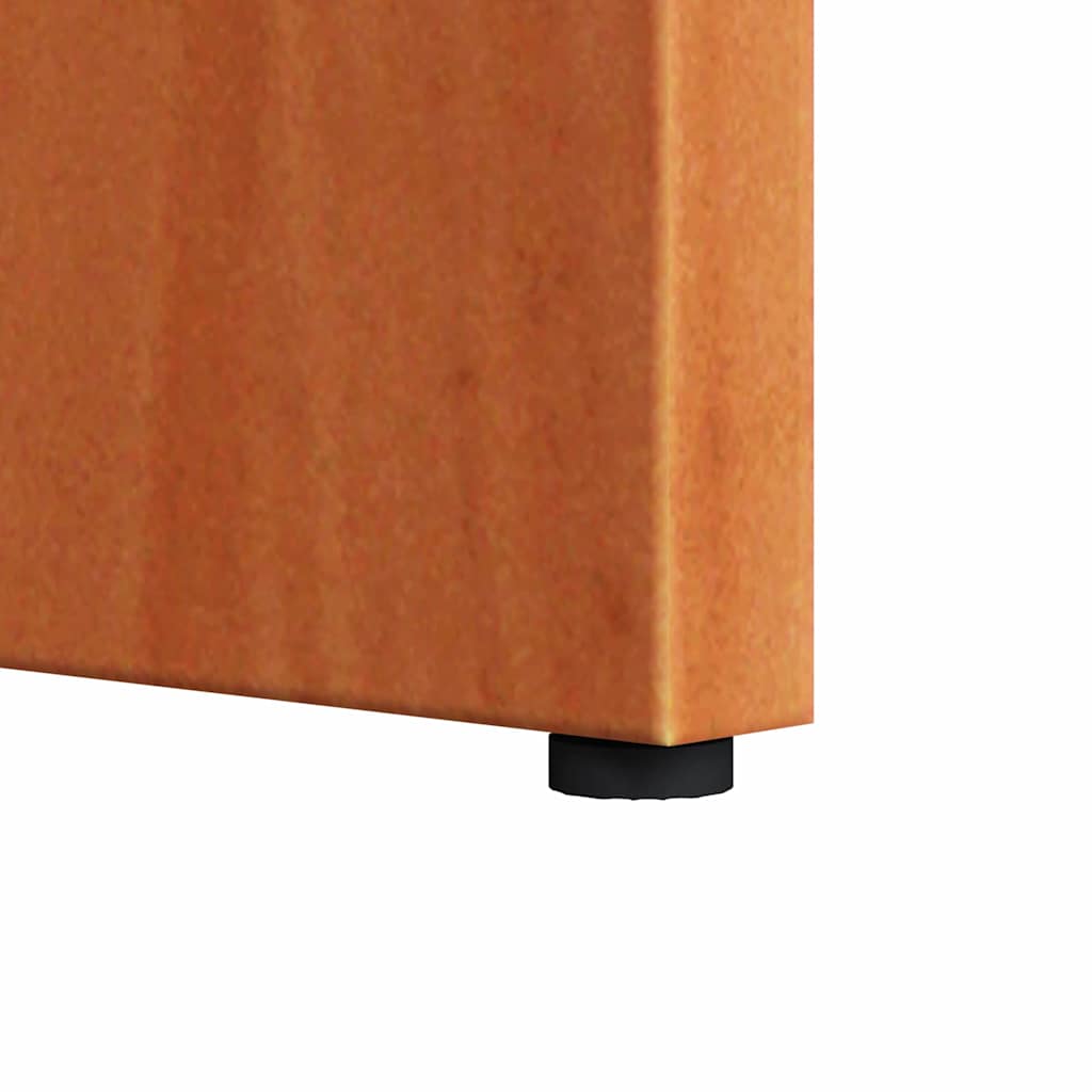 Coffee Table Wax Brown 50 x 40 x 50 cm Solid pine wood