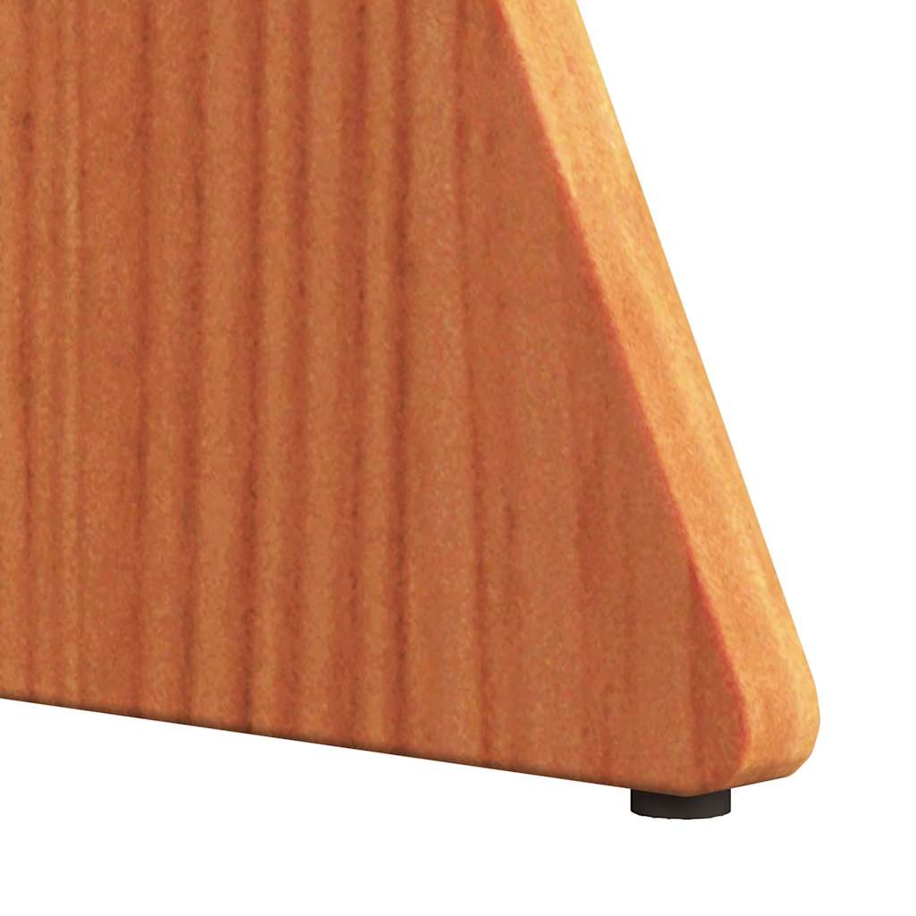 Coffee Table 3 pcs Wax Brown