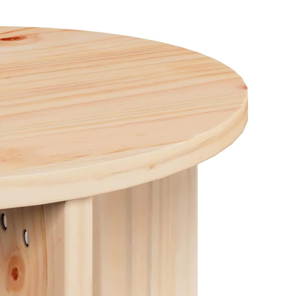 Coffee Table 2 pcs Natural