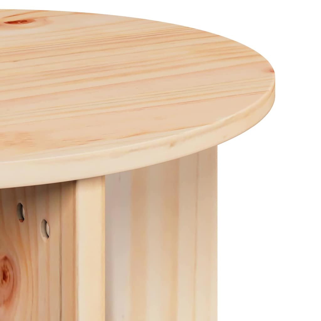 Coffee Table 2 pcs Natural