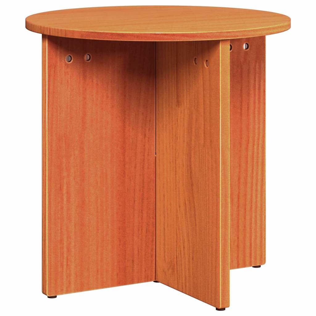 Coffee Table 2 pcs Wax Brown
