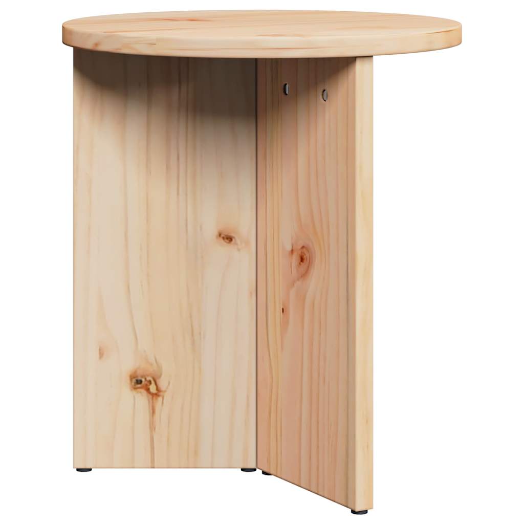 Coffee Table 2 pcs Natural Solid Pine wood