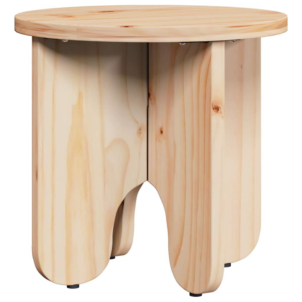 Coffee Table 2 pcs Natural Solid Pine wood