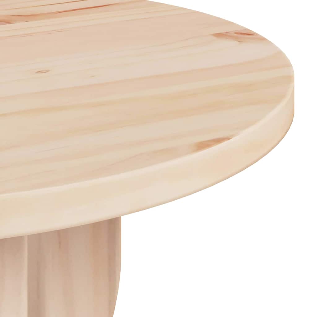 Coffee Table Natural 39.5 x 39.5 x 53.5 cm Solid pine wood