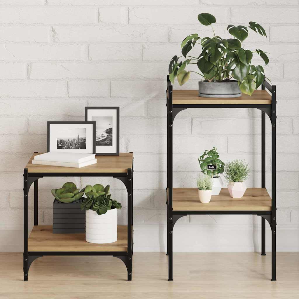 Bookshelf Board 3-Tier 4 pcs 40 x 40 x 1.5 cm Engineered Wood
