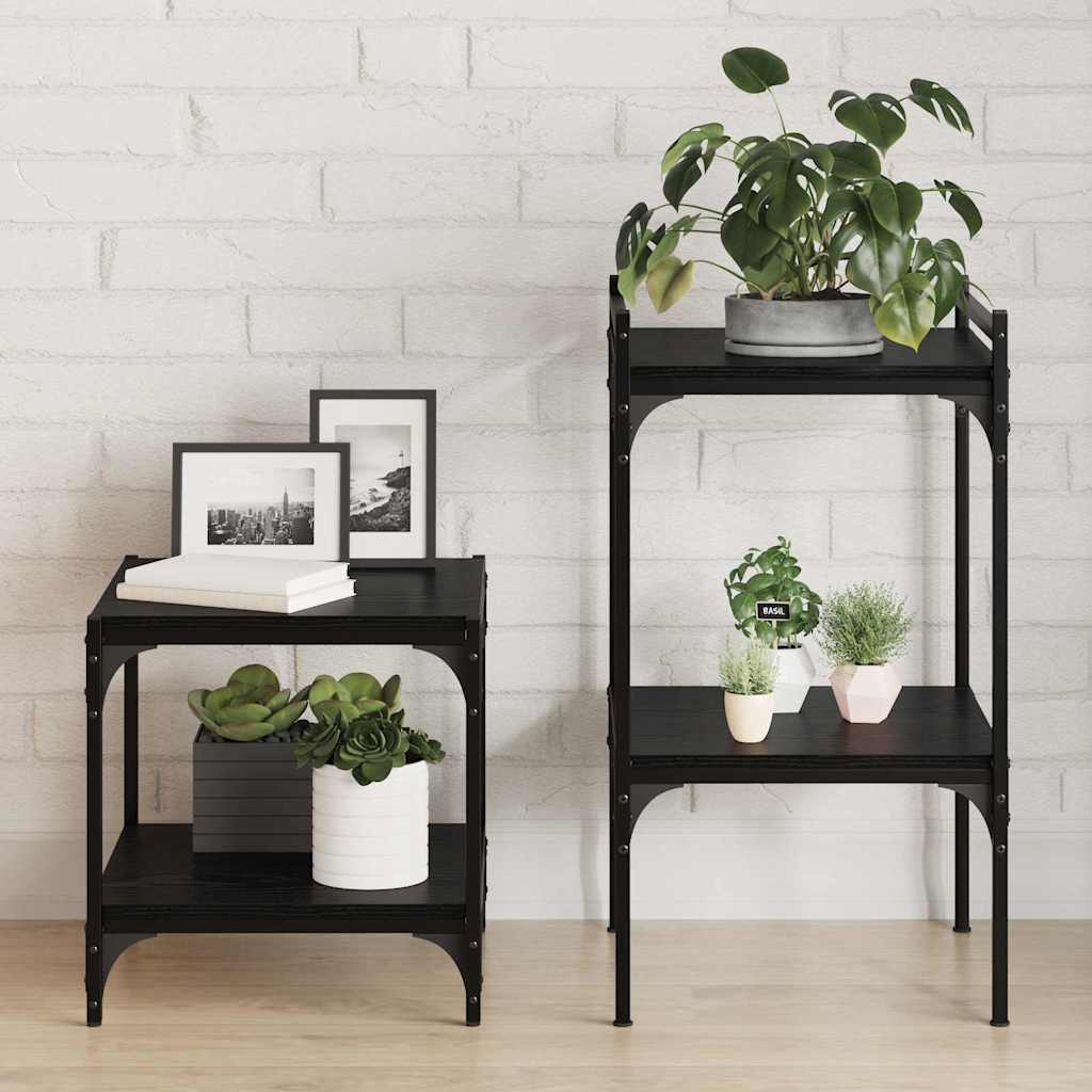 Bookshelf Board 3-Tier 4 pcs 40 x 40 x 1.5 cm Engineered Wood