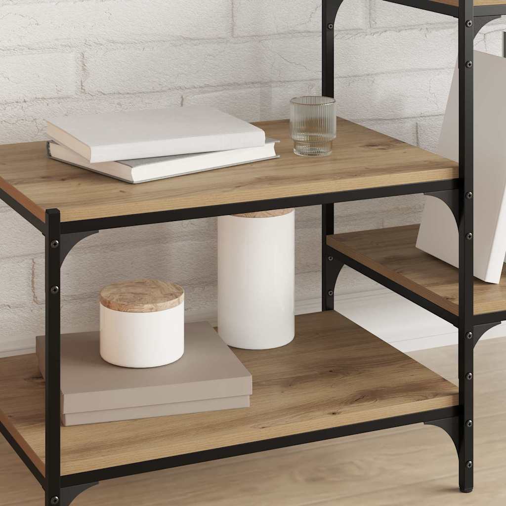 Bookshelf Board 3-Tier 4 pcs 60 x 40 x 1.5 cm Engineered Wood